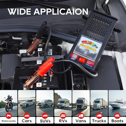 TOPDC Car Battery Tester, Battery Load Tester 100-1000 CCA, Automotive Battery - Image 6