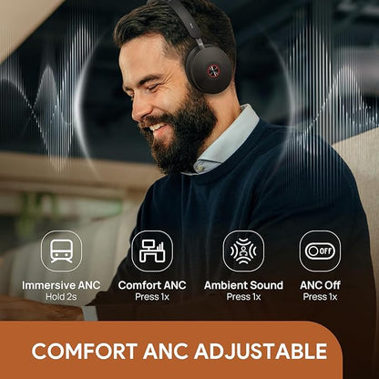 Yealink BH74 with Stand Active Noise Canceling Wireless Headset with Mic - Image 2