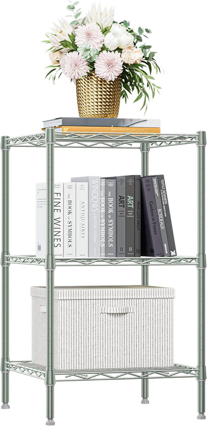 750 lbs 3-Shelf Storage Shelves Wire Shelving Unit Standing Metal Rack by MEIGAOPLASTICANDMETALHKCOLIMITED