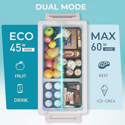 EUHOMY 12 Volt Refrigerator, 59QT Electric Cooler, 12V Fridge APP Control - Image 6