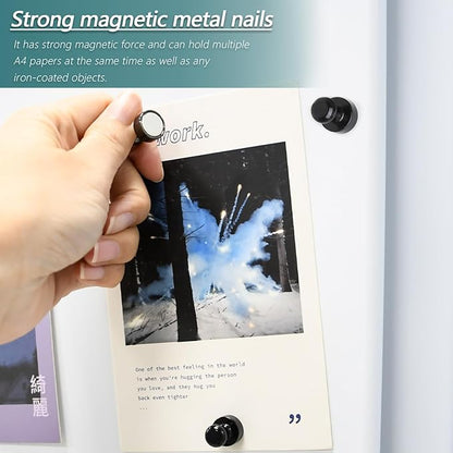 22 Pack Fridge Magnets, Push Pin Magnets Refrigerator Magnets Small Strong - Image 5