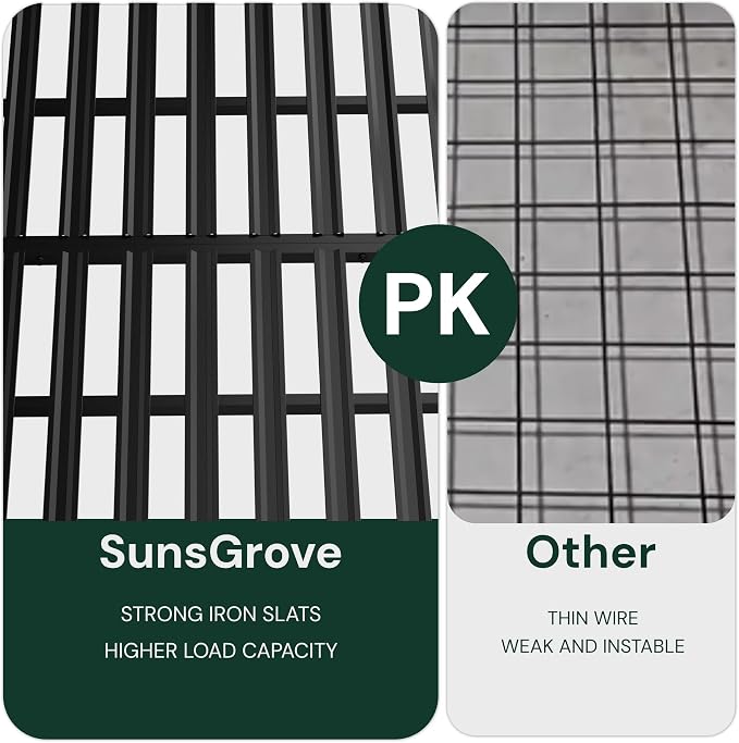 SunsGrove 2x8 Garage Storage Overhead Rack Organization, Adjustable Ceiling - Image 4