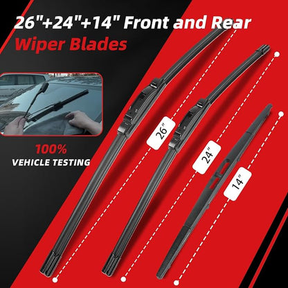 OTUAYAUTO Windshield Wiper Blades - Image 2