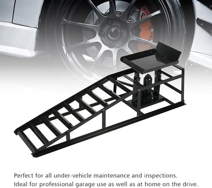 5 Ton 2 Pack Hydraulic Car Ramp Elevator 10000 Lbs - Image 5