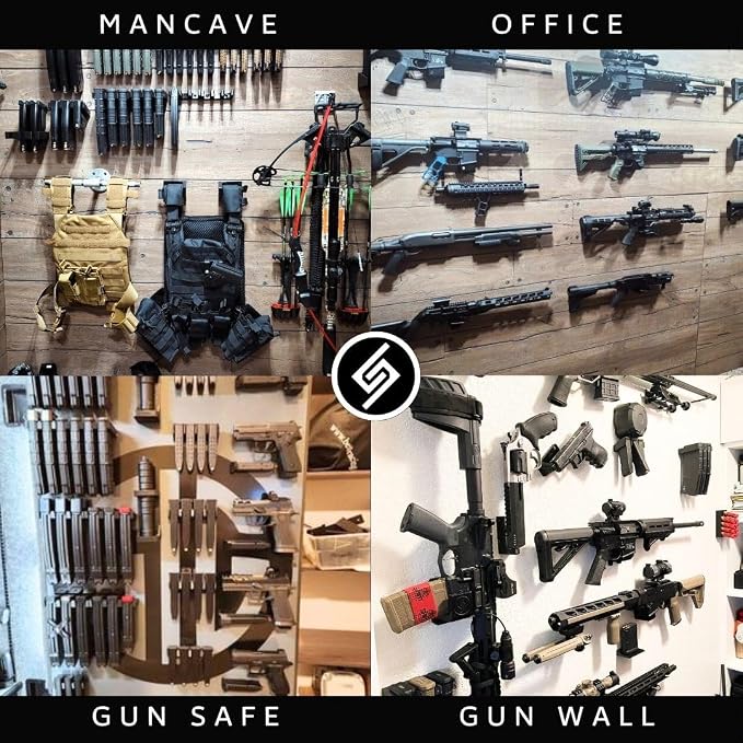 Spartan Mounts for SIG MPX 9mm | Rifle Wall Display Storage Organization System - Image 6