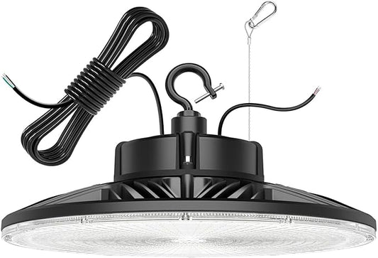 480V LED High Bay Light UL DLC Listed 150W 100W 80W Adjustable 5000K UFO Light by YELLORE-Professionalledlightsmanufacturerspecializingincommercialandindustriallighting