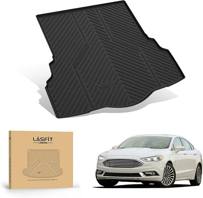 LASFIT Trunk Mat for Ford Fusion 2013-2020 All Weather TPE Mats Custom Fit - Image 9