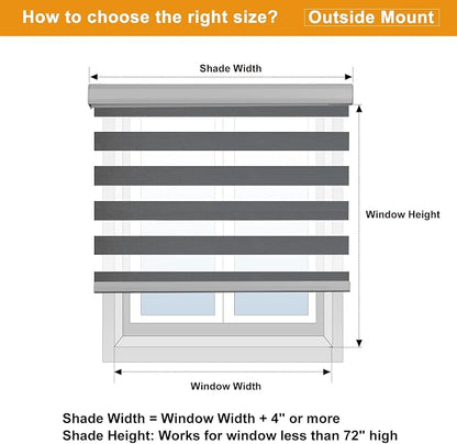 Persilux Custom Size Cordless Zebra Blinds - Image 8