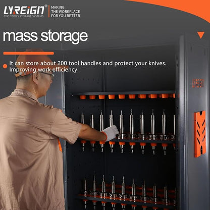 BT50 CNC Tool Cabinet, CAT50 Multi-Purpose CNC Tool Rack, Mass Storage CNC Tool - Image 3
