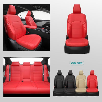 Leather Seat Covers for Toyota Camry 2025 LE SE Hybrid - Image 8