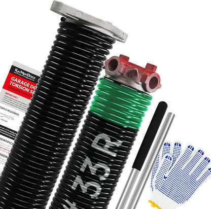 Pair of 1.75" Garage Door Torsion Springs Set by KaiMinDogzGarageDoorSpring