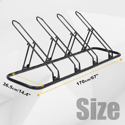 CyclingDeal Bike Rack Floor Parking Bike Stand - Image 5