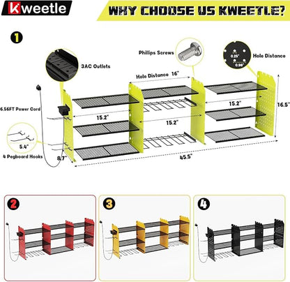45" Power Tool Organizer Wall Mount - Image 2