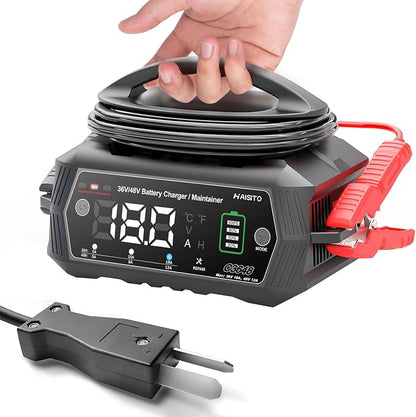 Golf cart Battery Charger, 36V 18A and 48V 13A Trickle Battery Charger by Hiyiton