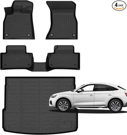 for Audi Q5/SQ5 Floor Mats 2025 2024 2023 2022 2021 2020 2019 2018, Car Mats by Norand