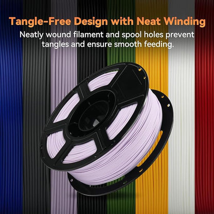 FLASHFORGE PLA Filament 1.75mm +/- 0.02mm, Matte Purple 3D Printer Filament 1kg - Image 6