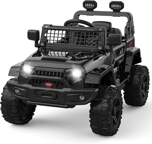 12V Kids Electric Ride On Truck Car w/Parent Remote Control, Spring Suspension by GarveeLife