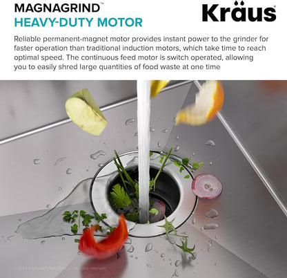 Kraus KWU110-32-100-100MB, Kore Workstation 32-inch Undermount 16 Gauge Single - Image 8