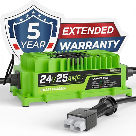 FORM 24 Volt Battery Charger for Genie Skyjack, JLG Scissor Lift, Electric by FORM