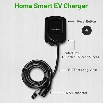 SBB Home Smart Level 2 EV Charger up to 48Amp, 240V Indoor/Outdoor Fast Car - Image 8
