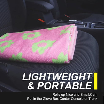 Back Seat Cover for Car Trucks Van SUV, Waterproof Rear Bench Towel Seat Covers - Image 8