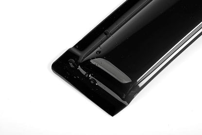 94459 Side Window Wind Deflector, Dark Smoke Window Visor fit - Image 6