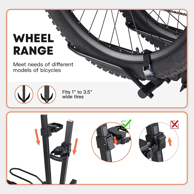 MagRack F2 200 lbs Capacity Electric Bike Rack, No Installation Bike Carrier - Image 7