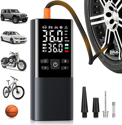 Bestview Tire Inflator Portable Air Compressor-150PSI Air Compressor 4X Faster by BESTVIEW