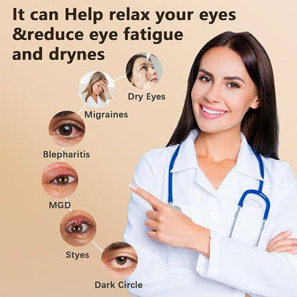Heated Eye Mask, Warm Eye Compress - Image 3