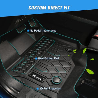 Nilight TPE Floor Mats for Hyundai IONIQ 5 SE Standard Range SE SEL 2022 2023 - Image 2