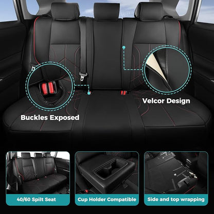for Toyota RAV4 Seat Covers 2019 2020 2021 2022 2023 2024 2025 RAV 4 Prime & - Image 4
