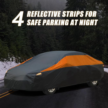 Car Cover Waterproof All Weather, Outdoor Car Cover - Image 5