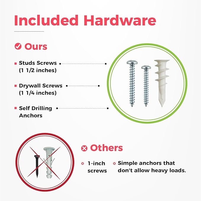 Garage Wall Organizer | 32" Heavy-Duty Tool Storage Rack | Adjustable - Image 3