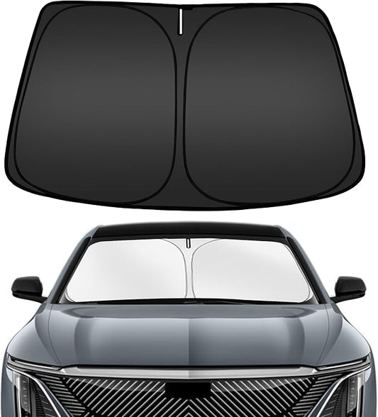 ARISMOTOR Windshield Sun Shade for Cadillac Lyriq Electric 2023-2025, Custom by ARISMOTOR