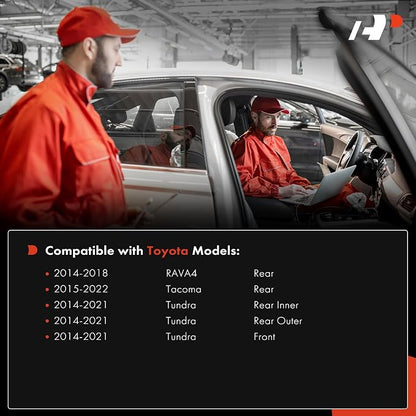 A-Premium 4-PC Reverse Backup Parking Assist Sensor Compatible - Image 2