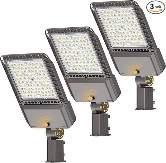 LED Parking lot Lights 240W Commercial Area Oudoor Lighting 43200LM Dusk to by Franjulia