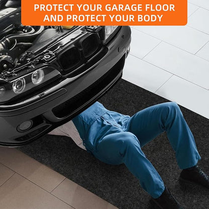8.5 x 6.6 Ft Garage Floor mats for Under car, Garage mats for Floor Upgraded - Image 6