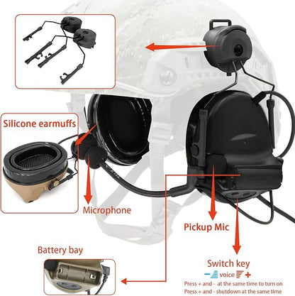 COMTA 2 Helmet-Type Tactical Headset - Image 4