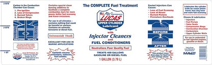 Lucas Oil Fuel Additive, Upper Cylinder Lube, System Cleaner, 1 gal Jug - Image 3