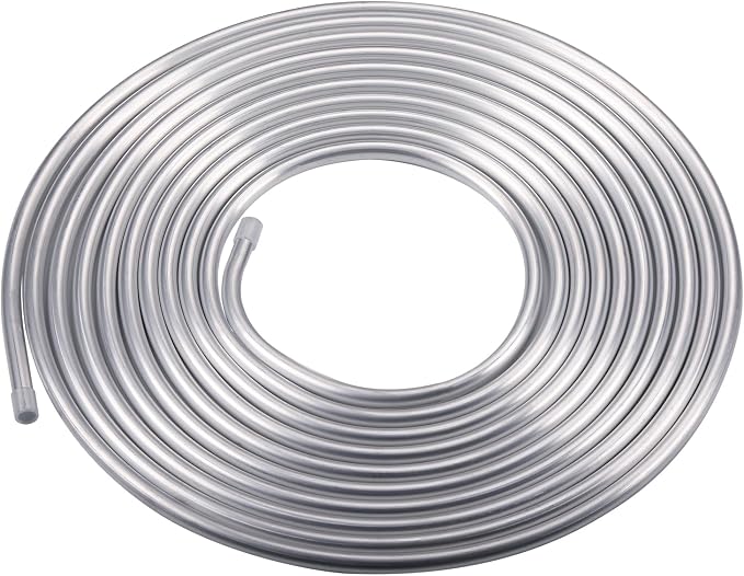 5/8" OD Aluminum Hard Fuel Line Hardline Tube Tubing Coil 25 Feet Roll - Image 2