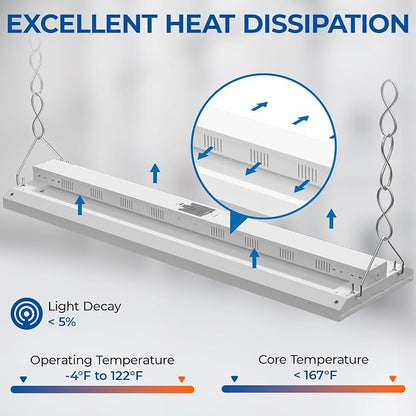 CINOTON 4FT 300W LED Shop Light - Image 7