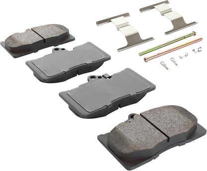 Premium Semi-Metallic Front Brake Pads Compatible - Image 2
