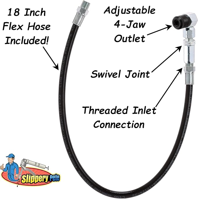Slippery Pete 90 Degree Grease Gun Coupler - Image 2