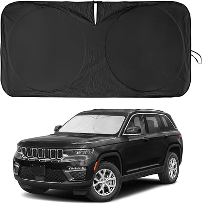 Windshield Sun Shade for Jeep Grand Cherokee SUV 2011-2026 Front Sunshade Car by INSAUTO
