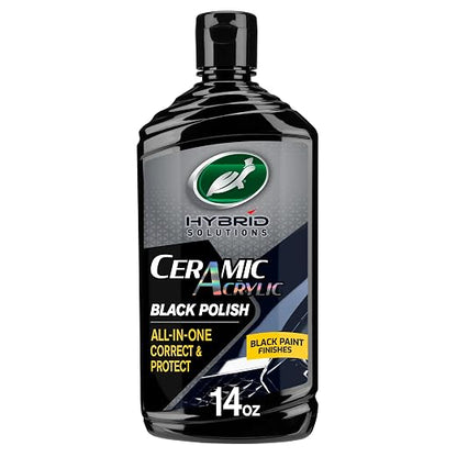 Turtle Wax 53448 Hybrid Solutions Ceramic Acrylic Black Polish and Wax by TurtleWax