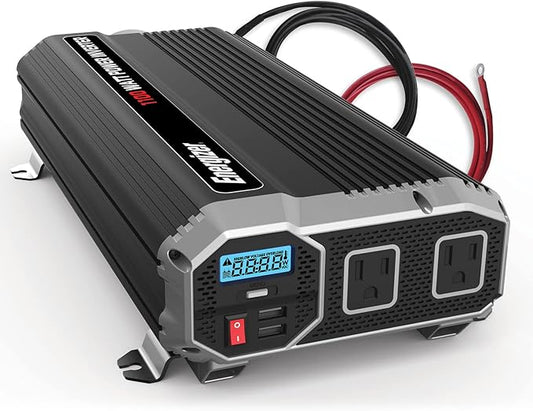 Energizer 1100 Watts Power Inverter Modified Sine Wave Car Inverter, 12V to 110 by Energizer