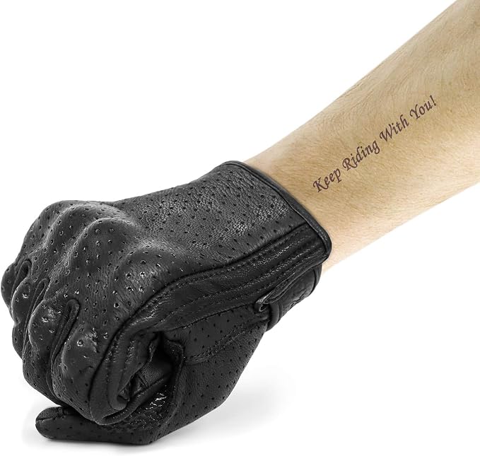 Superbike Updated Full Finger Anti-Slip Motorcycle Gloves Hard Knuckle - Image 4