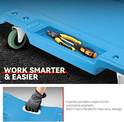 Auto Dynasty 40 Inches Mechanic Creeper, Automotive Garage Repair Low Profile - Image 4