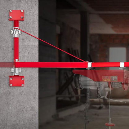 VEVOR Wall Mount Jib Crane, 660 lbs Max Load Capacity Electric Scaffolding Lift - Image 8