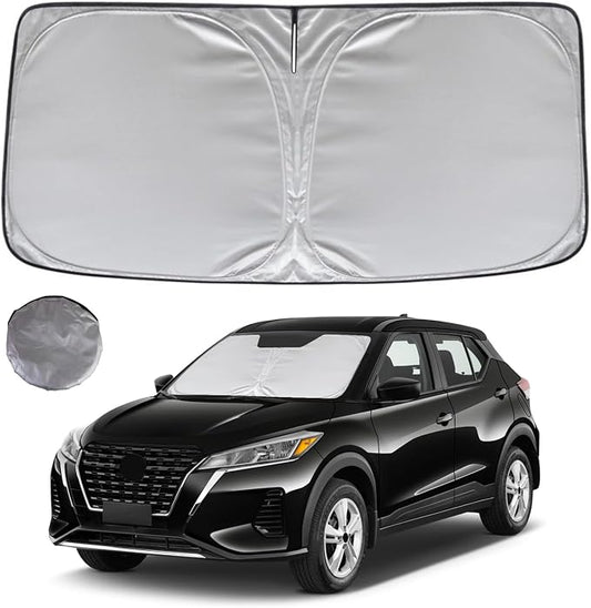 KAYZT Windshield Sun Shade for 2018-2024 Nissan Kicks Foldable Sunshade Front by KAYZT